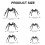 6Pcs Spiders for Party Celebration Soft Toy Decoration for 3