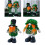 Patrick's Day Puppen, irische Desktop-Ornamente,-männlich 3
