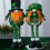 Patrick's Day Puppen, irische Desktop-Ornamente,-männlich 5