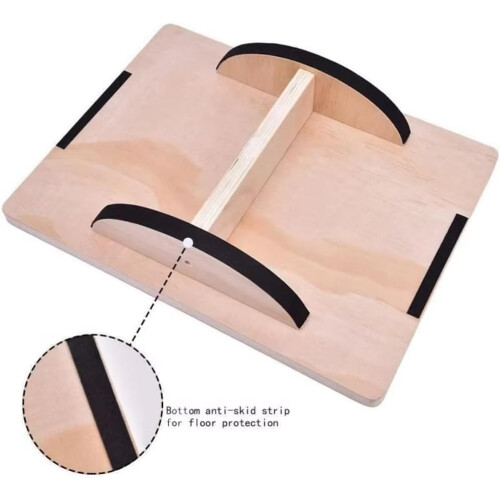 Balance Board For Core Strength Training Pine Multilayer Board For Office Use Enhance Core Stability 2