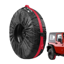 Waterproof Sunproof Spare Tire Cover with Dustproof Adjustable Fit for AllWeather Wheel Protection