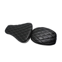 Sportster Forty Eight XL1200 883 Passenger Seat PU Leather Rear Cushion for Harley 20102015