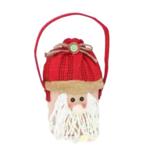 Feestelijke kerstsnoepzak Gift Organizer Case Treat Pouch voor-A