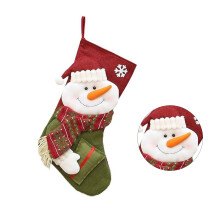Traditional Christmas Stocking Festive Home Christmas Tree-B