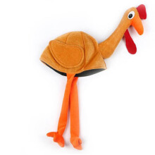 Adult Funny 3D Turkey Hat Cosplay Hat-long legged turkey h