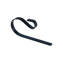 Christmas Fireplaces Hook Non Slip Stocking Holder Metal-Black