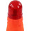 Collapsible Traffic Cone 4Pack, Pop Up, Reflective, LED Light, 18 Inch, Orange 2