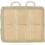 Nylon Panel Hook and Loop, 15.5x13 cm, Modular With Snaps and DRings, Keeps Gear Organized, Khaki 3