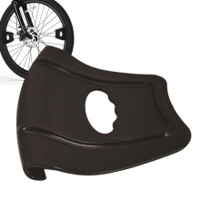 Motorcycle Rim Protector Strength Tire Shield Tool Durable Rim Guard Universal Fit Road Gravel Dirt Bikes Red
