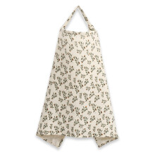 Nursing Cover for Breastfeeding, Muslin Nursing Cover, 100% Cotton, Soft and Breathable, On the Go Khaki