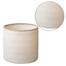 Household Dirty Clothes Holder Handmade Weave Laundry Hamper-L
