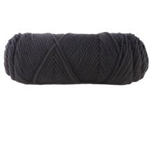Milk Yarn Cotton Crochet Yarn Hand Woven Soft DIY-14 dark gray