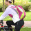 Running Backpack, Hydration Compatible, Large Capacity, Reflective Cycling Vest, Lightweight, Rose Red 5