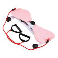 Waist Twisting Fitness Tool With NonSlip Surface Standing Abdomen Exerciser Board For Foot Massage And Weight Loss Pink