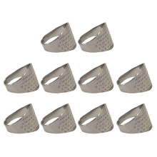 Thimble Needle Finger Protector Antique Thimble-new silver ring
