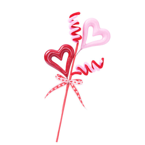 Elegant Heart Shape Berries Silk Flower Suitable for Various-C