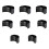 8Pcs Leather Hole Cutting Dies 8 Size Leather-moon shape 1