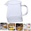 Tea Cup With Divider, Glass Tea Cup, Ergonomic Handle, Heat Insulation 4