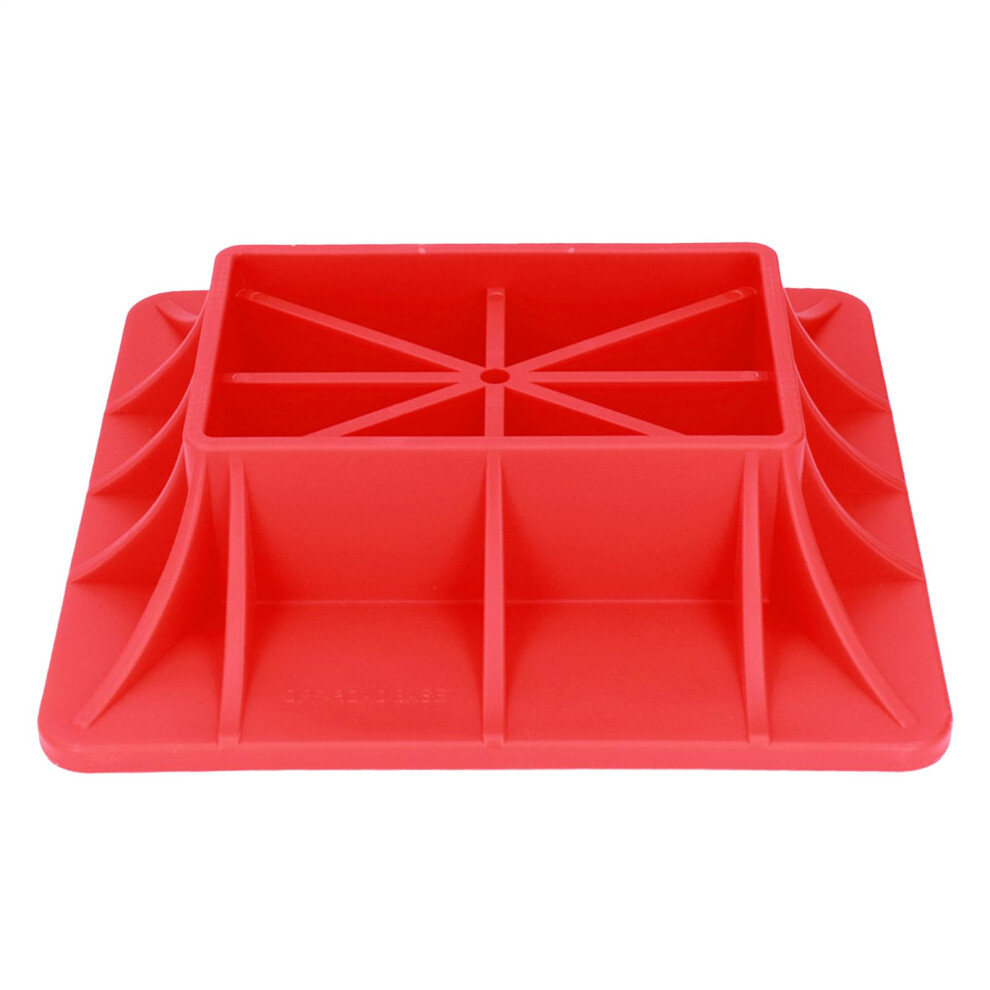 Stand Pads Stabilizer Block, Nonslip Lift Base, Foundation Pad For Suv/Truck Lifting Vehicle Safety 9365049222686