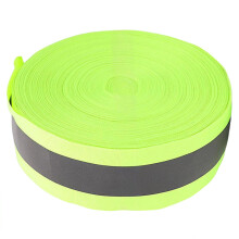 100M Strong Polyester Reflective Webbing-4 1.5 high elastic g