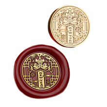 Year of the Snake Decorative Seal Stamp-Lion awakening to we
