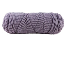 Crochet Yarn Weave Thread DIY Sweater Yarn Soft-50 medium gray