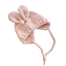 Bonnets pour tout-petits avec cravate réglable pour les-Rose