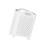 Portable Size Folding Laundry-medium size white on casters 1