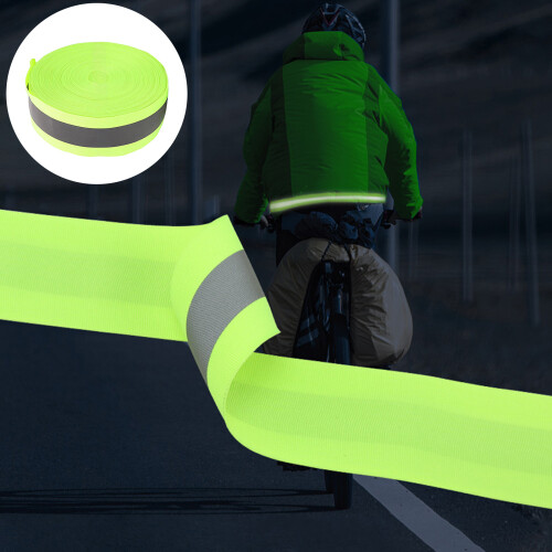 100M Reflective Polyester Webbing High-4 1.5 high elastic o 2