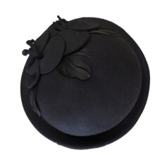 Béret Hiphop, chapeau confortable et durable, béret de fête-Noir