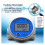 Flow Meter Digital Display  Accuracy Fuel Flow Meter For Turbines Waterproof Easy Install 6F Model 5