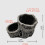 Imitation Stumps Flowerpots Multiple Size Unique Stylish-grey 6