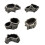 Imitation Stumps Flowerpots Multiple Size Unique Stylish-grey 3
