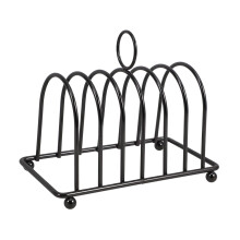 Stainless Steel Toast Display Rack, MultiFunction Bread Holder With Slots, SpaceSaving Kitchen Organizer