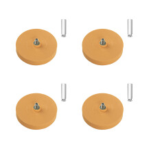 Strong Rubber Adhesive Cleaner Tool 4Pcs Not Abrasive Plan-15mm