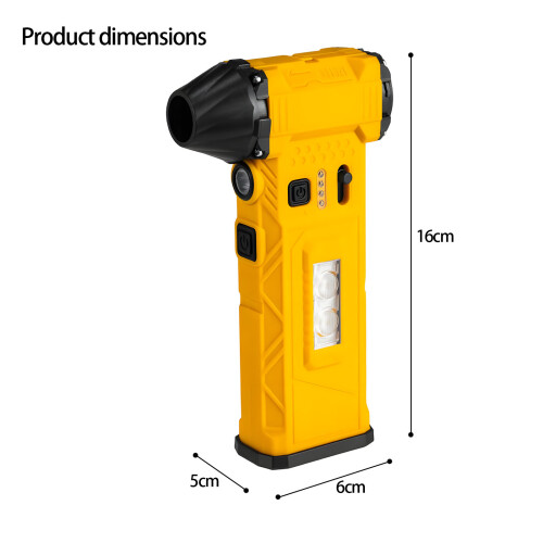 Transportable Rechargeable Air Blower With Car Device Variable 2