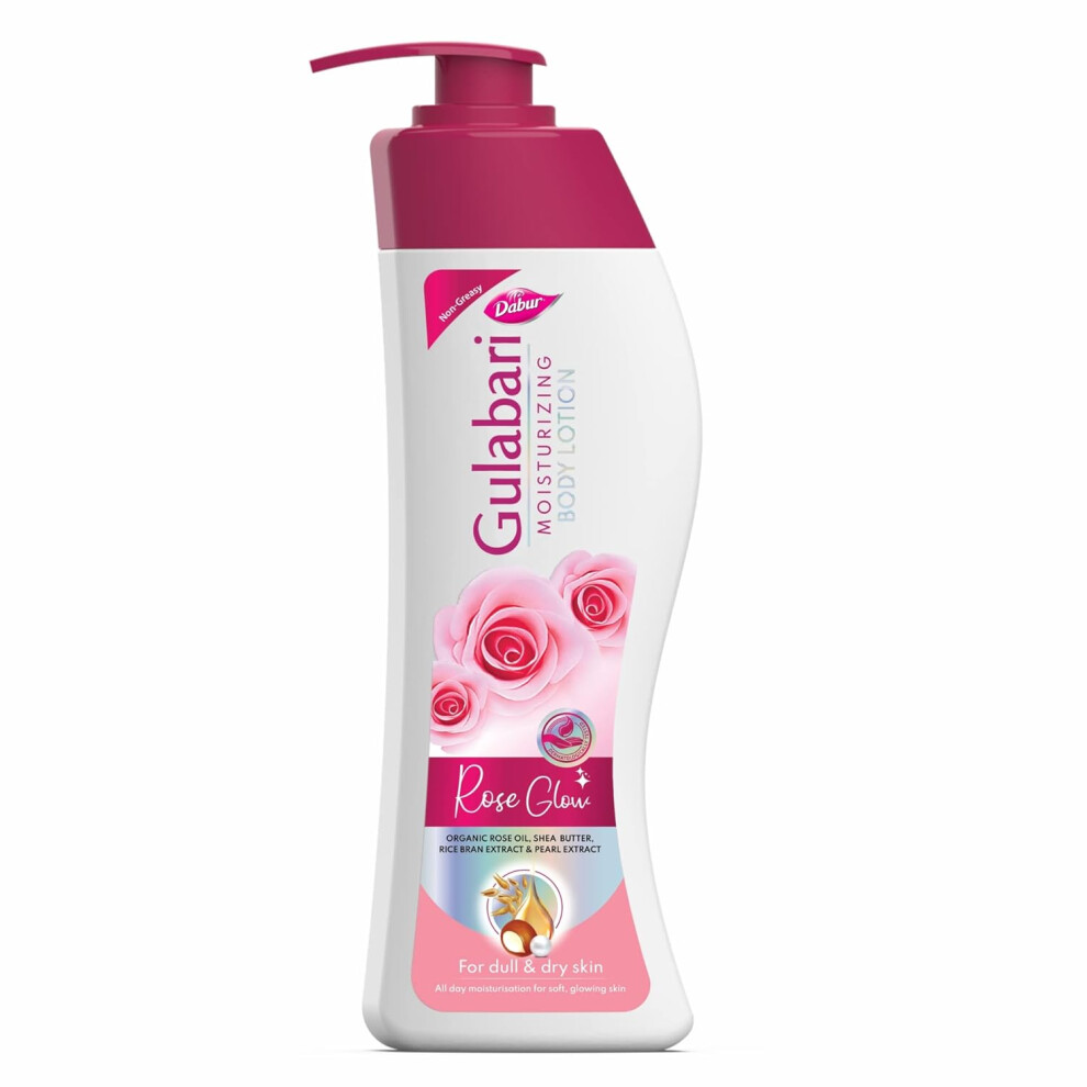Genrice Dabur Gulabari Moisturizing Body Lotion 400Ml