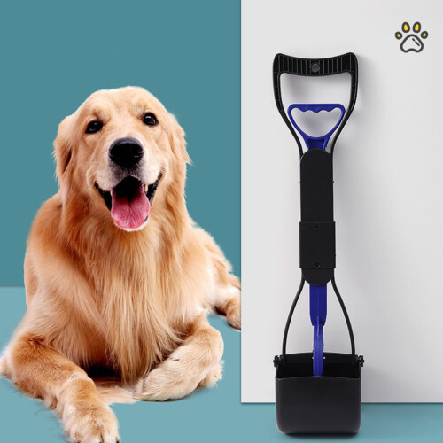 Folded Dog Waste Scooper Germproof Waste Scooper-Purple 2