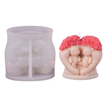 Candle Mould Silicone Mould Candle Making Decorating Candle-A