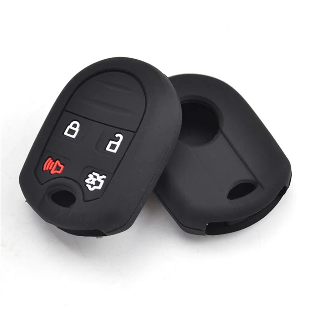 Silicone Car Key Case For Ford Key Fob Cover, Protective Shield For Edge, Escape, Expedition, Explorer 9119770944177