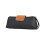 Sturdy Water Resistant Fabric Cosmetic Bag Foldable-Black 1