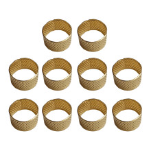 Finger Protector 1/5/10pcs Needle Thimble Metal-copper ring