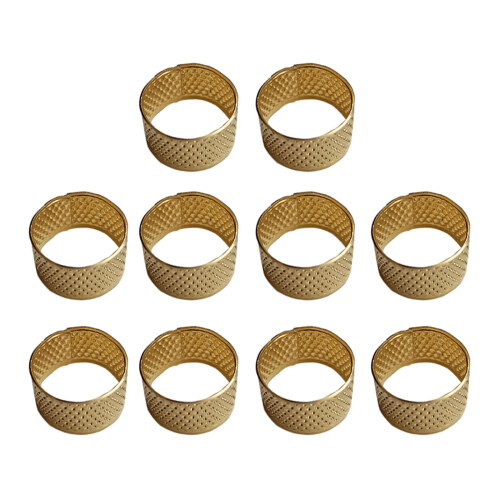 Finger Protector 1/5/10pcs Needle Thimble Metal-copper ring