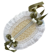 Chapeau de paille Lolitas Ă la mode, chapeau de soleil-Vert