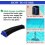 Pool Cleaner Hose TwistLock Replacement, Compatible With T3 T5 MX6 MX8 2