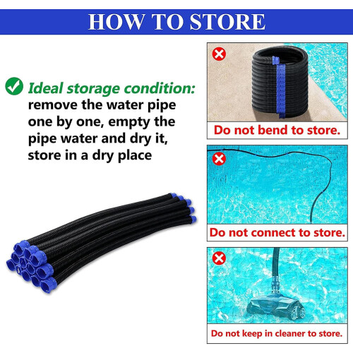 Pool Cleaner Hose TwistLock Replacement, Compatible With T3 T5 MX6 MX8 1