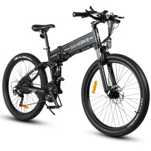 SAMEBIKE Electric Bike 14AH Hydraulic Disc-black