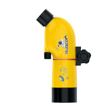 Children Astronomy Telescope 40X Zoom Telescope For Bird-Yellow
