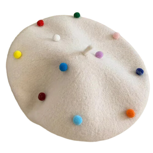 Chapeau de performance sur scène, résistant à la-Beige