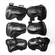 Protective Gear Set 6In1 For Kids And Adults, Knee Pads Elbow Pads Wrist Guards For Roller Skating Cycling Adjustable